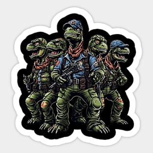 Dino Squad Alpha Sticker